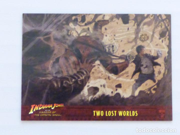 Trading Cards: TRADING CARD DE INDIANA JONES Y LA CALAVERA DEL TEMPLO DE CRISTAL N&ordm; 79 A&Ntilde;O 2008 DE TOPPS