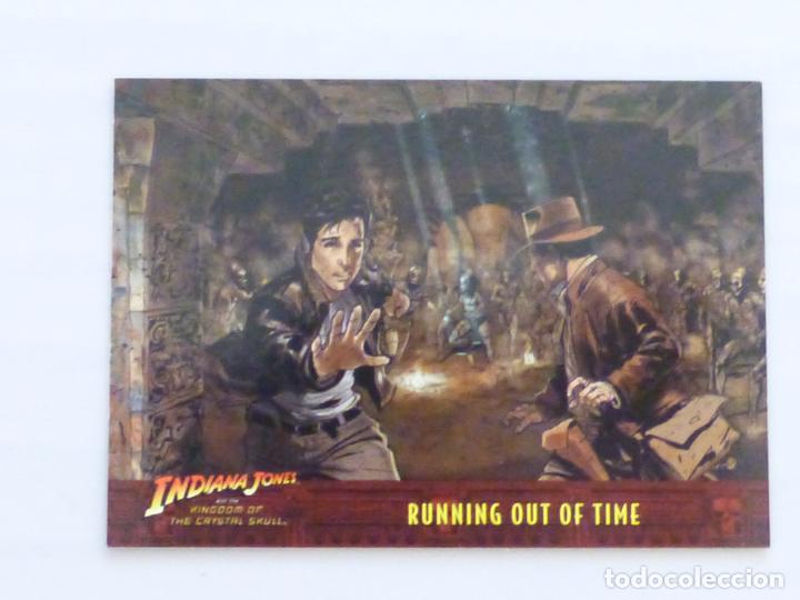 Trading Cards: TRADING CARD DE INDIANA JONES Y LA CALAVERA DEL TEMPLO DE CRISTAL N&ordm; 77 A&Ntilde;O 2008 DE TOPPS