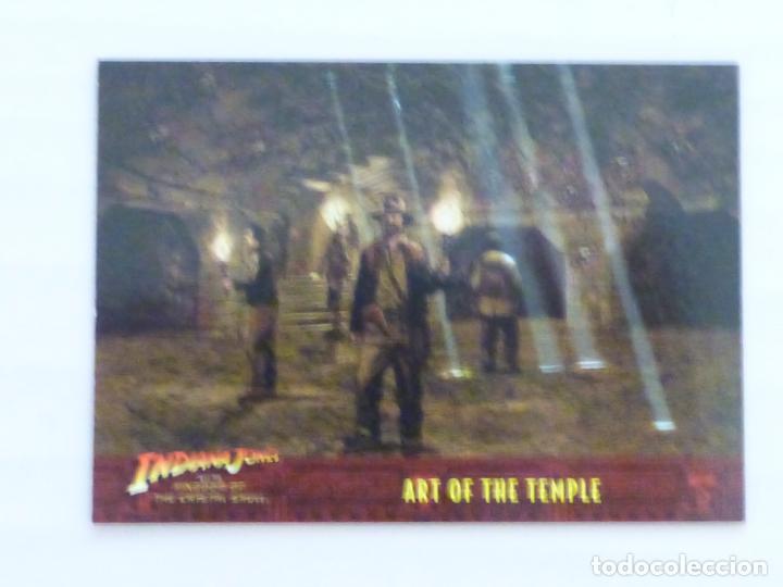 Trading Cards: TRADING CARD DE INDIANA JONES Y LA CALAVERA DEL TEMPLO DE CRISTAL N&ordm; 76 A&Ntilde;O 2008 DE TOPPS