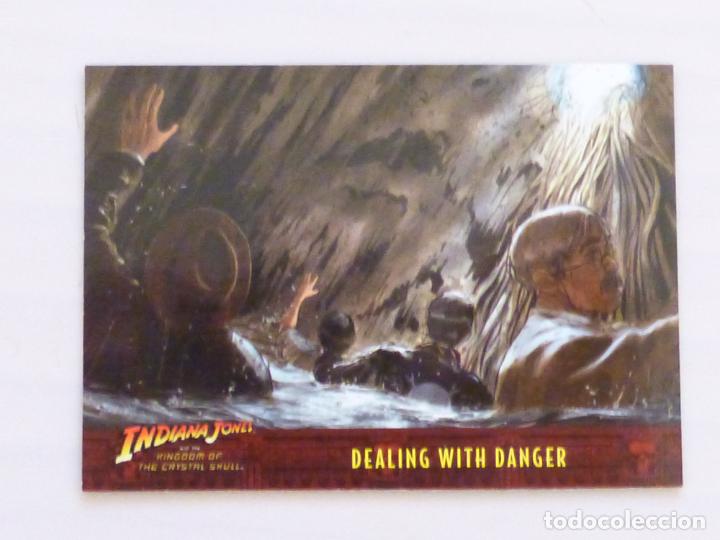 Trading Cards: TRADING CARD DE INDIANA JONES Y LA CALAVERA DEL TEMPLO DE CRISTAL N&ordm; 75 A&Ntilde;O 2008 DE TOPPS