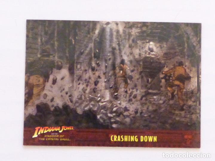 Trading Cards: TRADING CARD DE INDIANA JONES Y LA CALAVERA DEL TEMPLO DE CRISTAL N&ordm; 74 A&Ntilde;O 2008 DE TOPPS