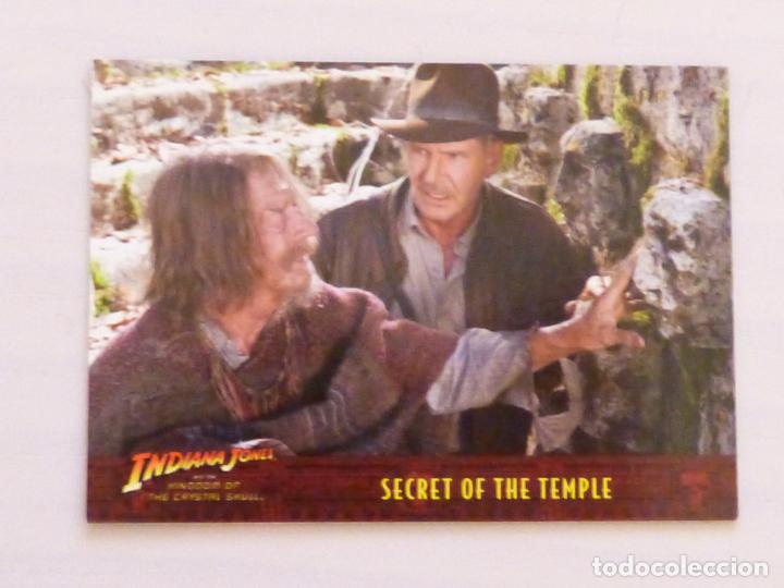 Trading Cards: TRADING CARD DE INDIANA JONES Y LA CALAVERA DEL TEMPLO DE CRISTAL N&ordm; 67 A&Ntilde;O 2008 DE TOPPS