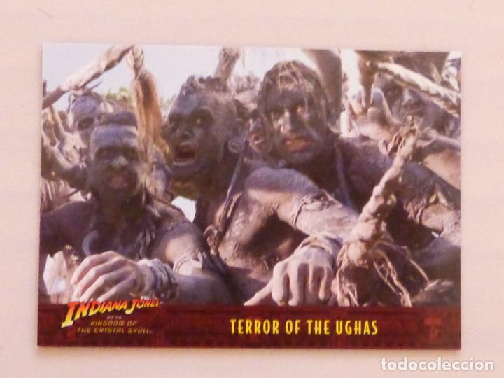 Trading Cards: TRADING CARD DE INDIANA JONES Y LA CALAVERA DEL TEMPLO DE CRISTAL N&ordm; 65 A&Ntilde;O 2008 DE TOPPS