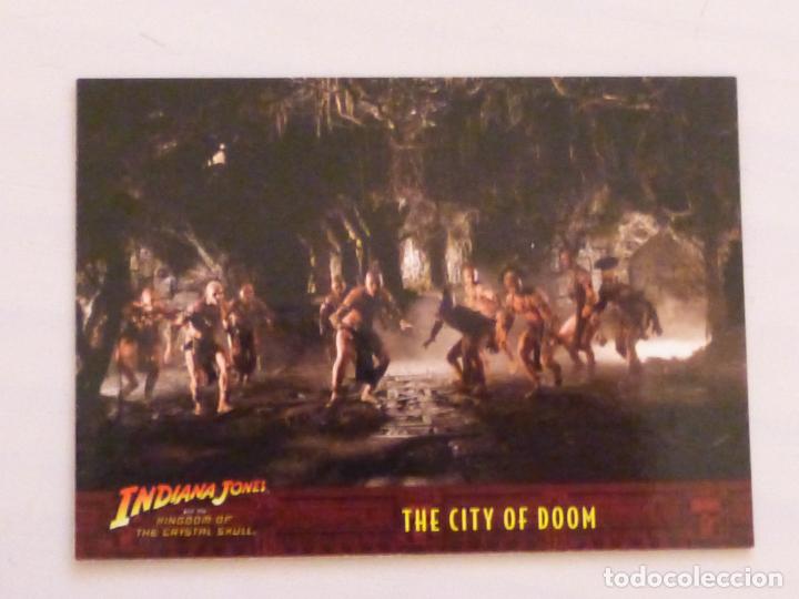 Trading Cards: TRADING CARD DE INDIANA JONES Y LA CALAVERA DEL TEMPLO DE CRISTAL N&ordm; 64 A&Ntilde;O 2008 DE TOPPS