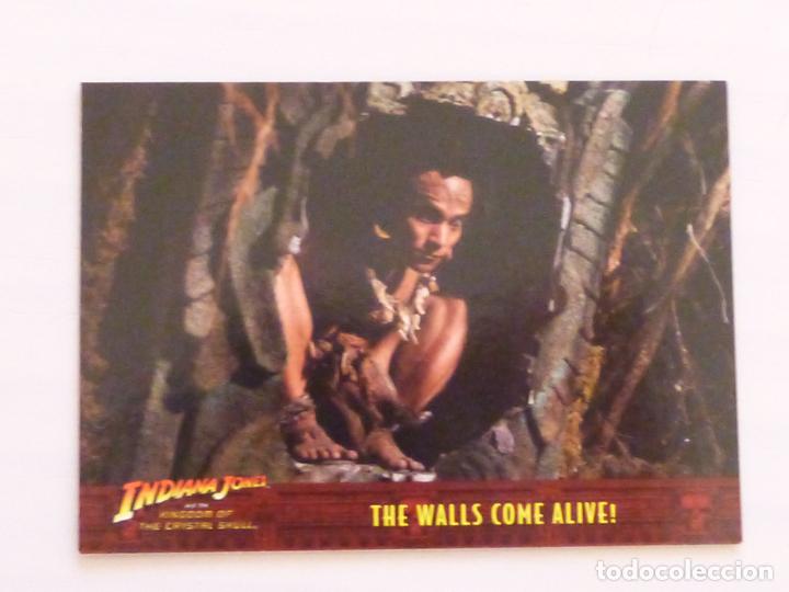Trading Cards: TRADING CARD DE INDIANA JONES Y LA CALAVERA DEL TEMPLO DE CRISTAL N&ordm; 63 A&Ntilde;O 2008 DE TOPPS