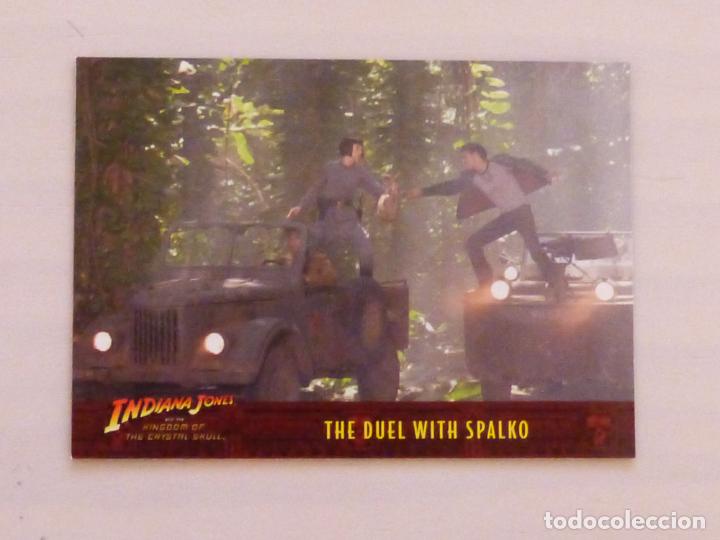 Trading Cards: TRADING CARD DE INDIANA JONES Y LA CALAVERA DEL TEMPLO DE CRISTAL N&ordm; 58 A&Ntilde;O 2008 DE TOPPS