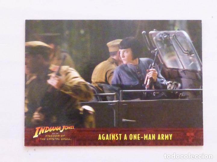 Trading Cards: TRADING CARD DE INDIANA JONES Y LA CALAVERA DEL TEMPLO DE CRISTAL N&ordm; 55 A&Ntilde;O 2008 DE TOPPS