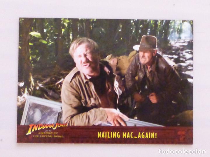Trading Cards: TRADING CARD DE INDIANA JONES Y LA CALAVERA DEL TEMPLO DE CRISTAL N&ordm; 54 A&Ntilde;O 2008 DE TOPPS