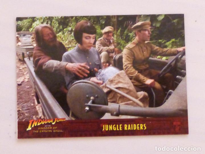 Trading Cards: TRADING CARD DE INDIANA JONES Y LA CALAVERA DEL TEMPLO DE CRISTAL N&ordm; 52 A&Ntilde;O 2008 DE TOPPS