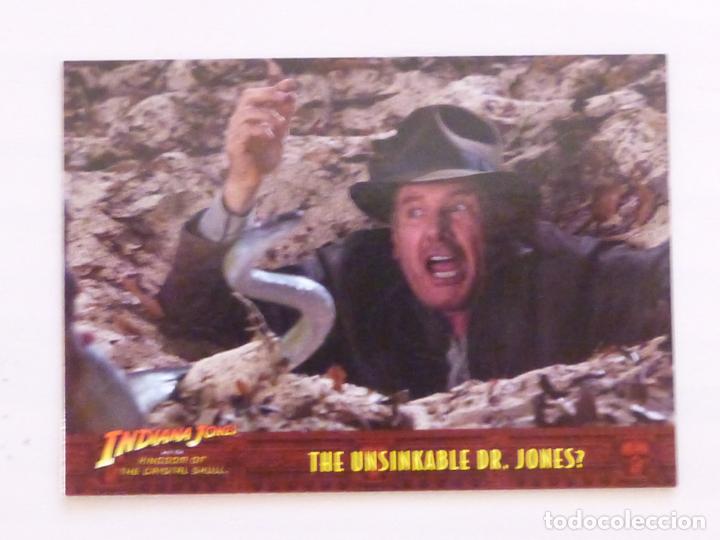 Trading Cards: TRADING CARD DE INDIANA JONES Y LA CALAVERA DEL TEMPLO DE CRISTAL N&ordm; 51 A&Ntilde;O 2008 DE TOPPS