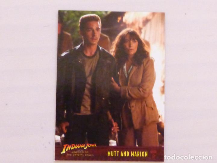 Trading Cards: TRADING CARD DE INDIANA JONES Y LA CALAVERA DEL TEMPLO DE CRISTAL N&ordm; 49 A&Ntilde;O 2008 DE TOPPS