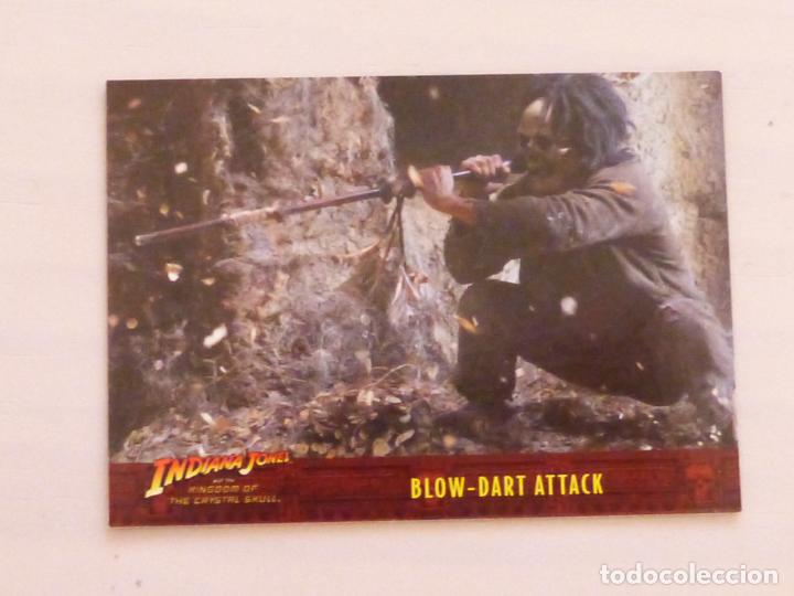 Trading Cards: TRADING CARD DE INDIANA JONES Y LA CALAVERA DEL TEMPLO DE CRISTAL N&ordm; 46 A&Ntilde;O 2008 DE TOPPS