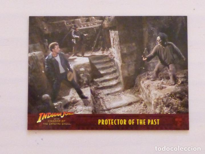 Trading Cards: TRADING CARD DE INDIANA JONES Y LA CALAVERA DEL TEMPLO DE CRISTAL N&ordm; 45 A&Ntilde;O 2008 DE TOPPS