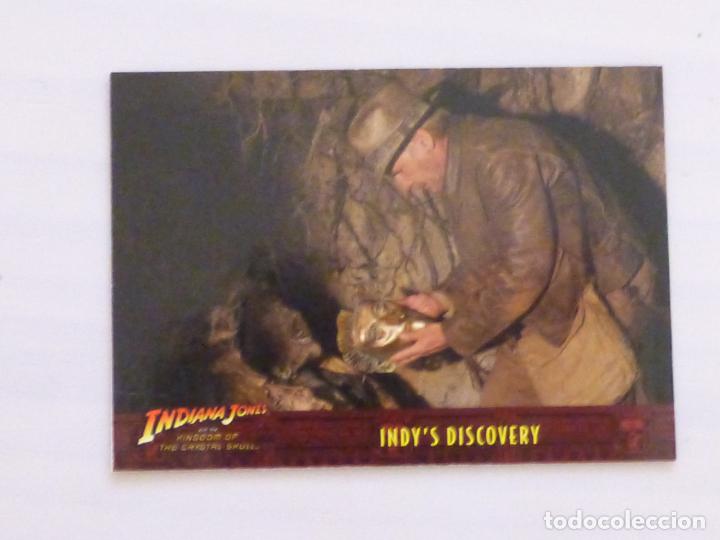 Trading Cards: TRADING CARD DE INDIANA JONES Y LA CALAVERA DEL TEMPLO DE CRISTAL N&ordm; 43 A&Ntilde;O 2008 DE TOPPS