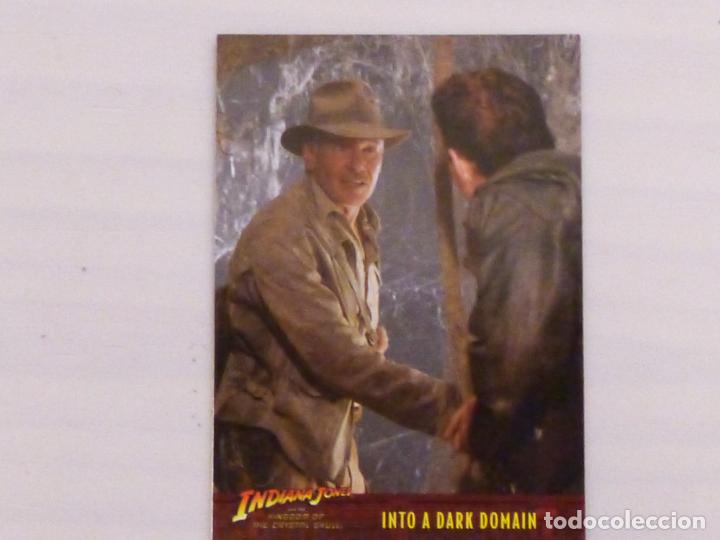 Trading Cards: TRADING CARD DE INDIANA JONES Y LA CALAVERA DEL TEMPLO DE CRISTAL N&ordm; 42 A&Ntilde;O 2008 DE TOPPS