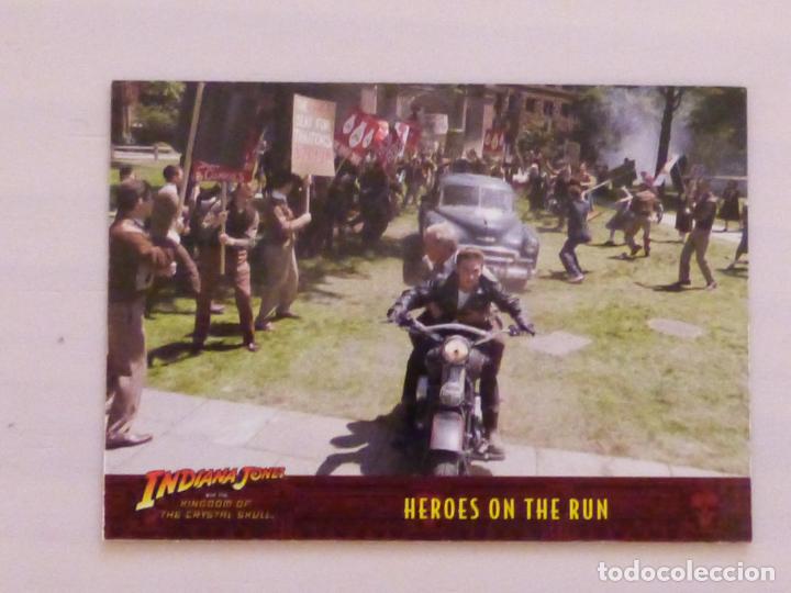 Trading Cards: TRADING CARD DE INDIANA JONES Y LA CALAVERA DEL TEMPLO DE CRISTAL N&ordm; 38 A&Ntilde;O 2008 DE TOPPS