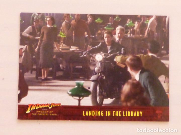 Trading Cards: TRADING CARD DE INDIANA JONES Y LA CALAVERA DEL TEMPLO DE CRISTAL N&ordm; 37 A&Ntilde;O 2008 DE TOPPS