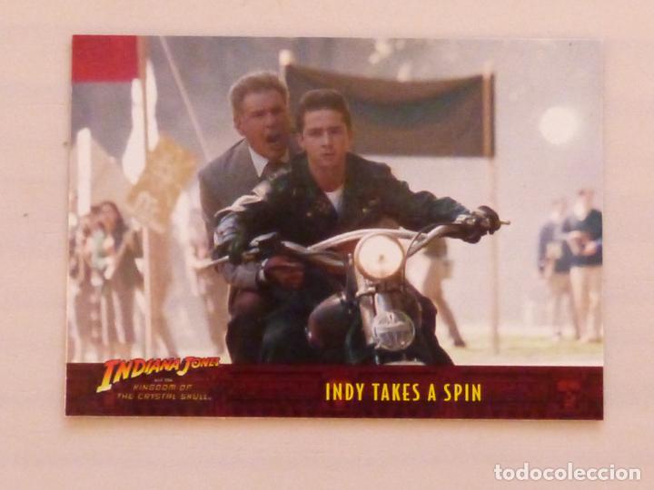 Trading Cards: TRADING CARD DE INDIANA JONES Y LA CALAVERA DEL TEMPLO DE CRISTAL N&ordm; 34 A&Ntilde;O 2008 DE TOPPS