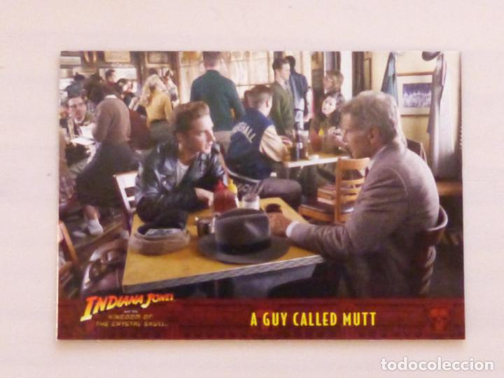 Trading Cards: TRADING CARD DE INDIANA JONES Y LA CALAVERA DEL TEMPLO DE CRISTAL N&ordm; 33 A&Ntilde;O 2008 DE TOPPS