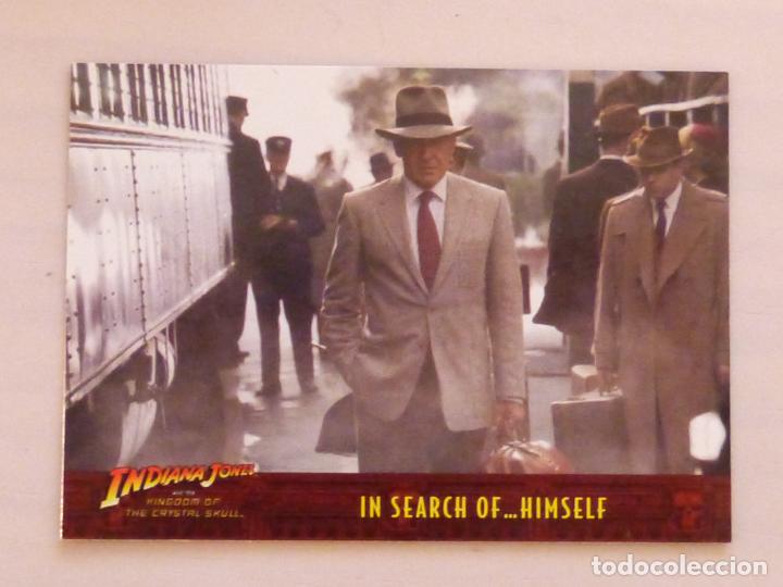 Trading Cards: TRADING CARD DE INDIANA JONES Y LA CALAVERA DEL TEMPLO DE CRISTAL N&ordm; 31 A&Ntilde;O 2008 DE TOPPS