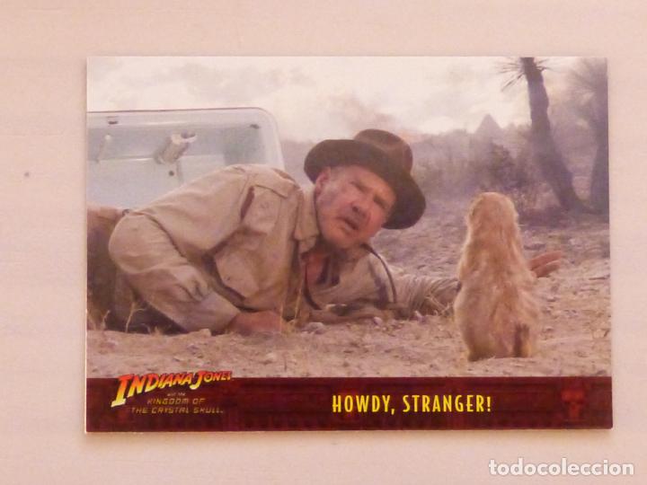 Trading Cards: TRADING CARD DE INDIANA JONES Y LA CALAVERA DEL TEMPLO DE CRISTAL N&ordm; 27 A&Ntilde;O 2008 DE TOPPS