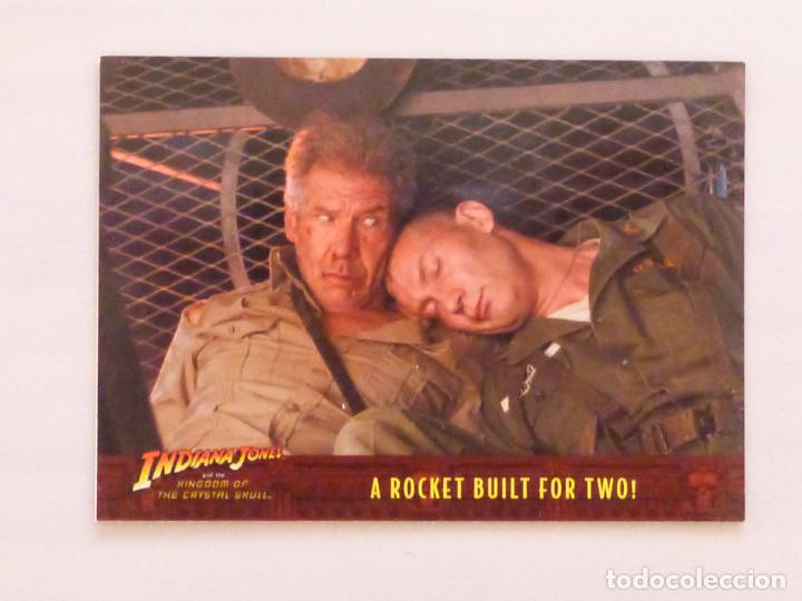 Trading Cards: TRADING CARD DE INDIANA JONES Y LA CALAVERA DEL TEMPLO DE CRISTAL N&ordm; 24 A&Ntilde;O 2008 DE TOPPS