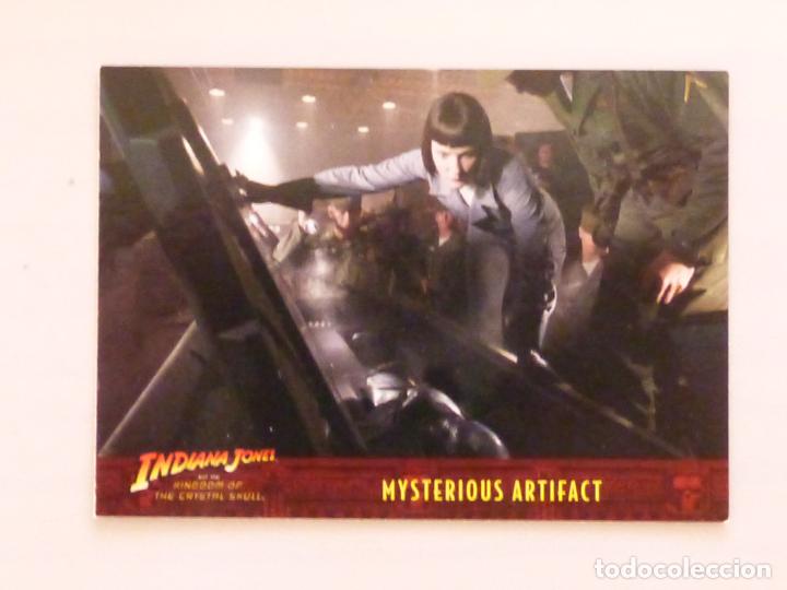 Trading Cards: TRADING CARD DE INDIANA JONES Y LA CALAVERA DEL TEMPLO DE CRISTAL N&ordm; 18 A&Ntilde;O 2008 DE TOPPS