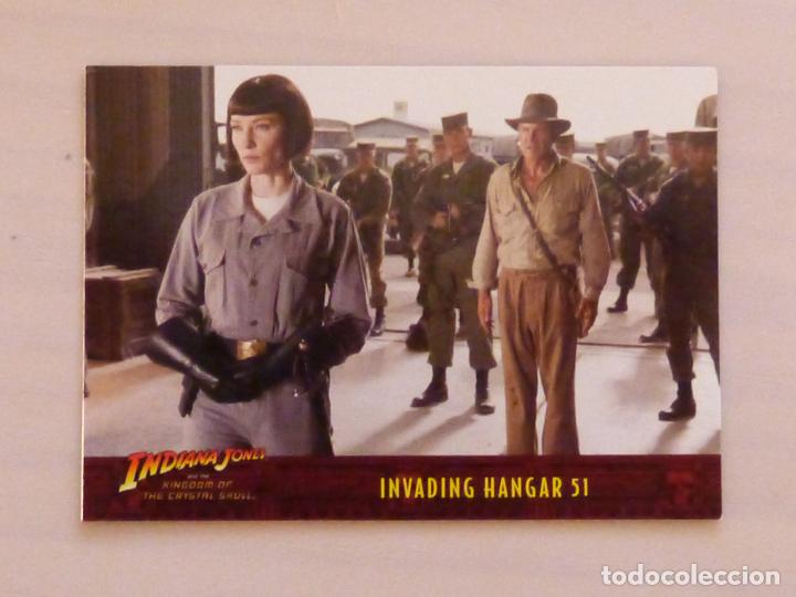 Trading Cards: TRADING CARD DE INDIANA JONES Y LA CALAVERA DEL TEMPLO DE CRISTAL N&ordm; 17 A&Ntilde;O 2008 DE TOPPS