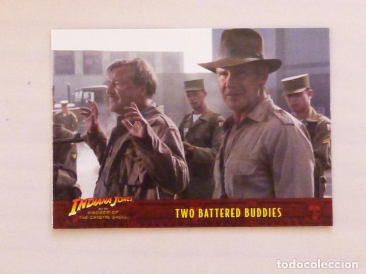 Trading Cards: TRADING CARD DE INDIANA JONES Y LA CALAVERA DEL TEMPLO DE CRISTAL N&ordm; 16 A&Ntilde;O 2008 DE TOPPS