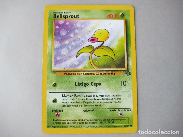 Bellsprout Hp 40 #49 Pokmon Card 1999 海外即決-