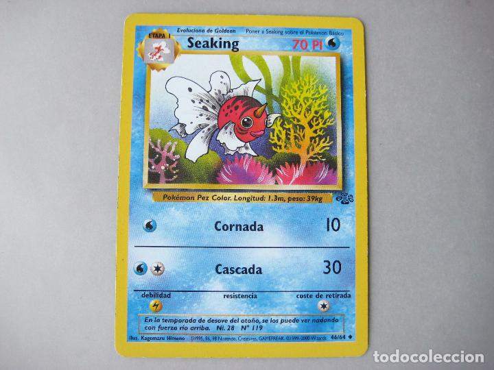 carta pokemon seaking 46/64. 70 pi edicin espa - Buy Antique trading cards on todocoleccion carta pokemon seaking 46/64. 70 pi edicin espa - Buy Antique trading cards on todocoleccion