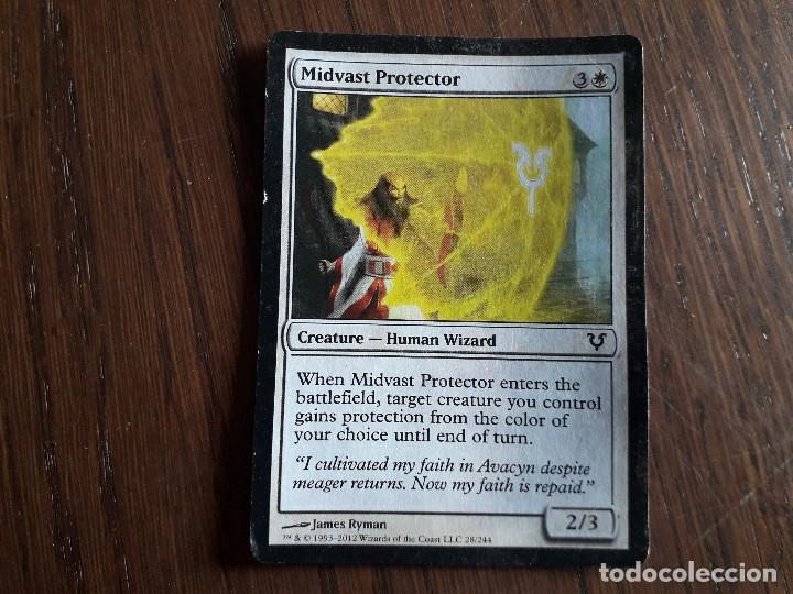 Trading cards: carta magic the gathering, deckmaster. Midvast protector, 28/244 a&ntilde;o 2012 - Foto 1