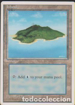 Trading Cards: MTG MAGIC THE GATHERING ISLAND LAND CARTA CARD NAIPE CROMO M