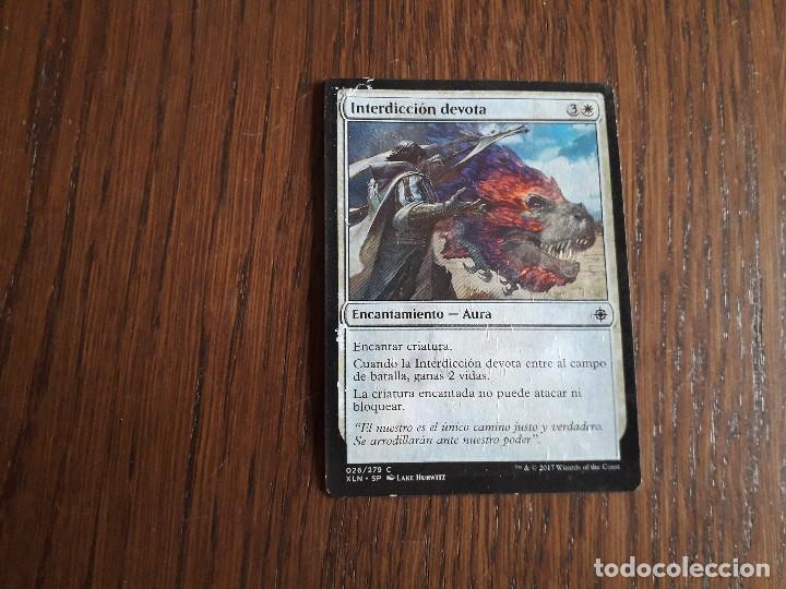 Trading cards: carta magic the gathering, deckmaster. interdicci&oacute;n devota, 026/279, a&ntilde;o 2017 - Foto 1