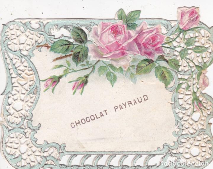 Trading cards: Chocolat Payraud finales siglo XIX Francia 8x11ctms