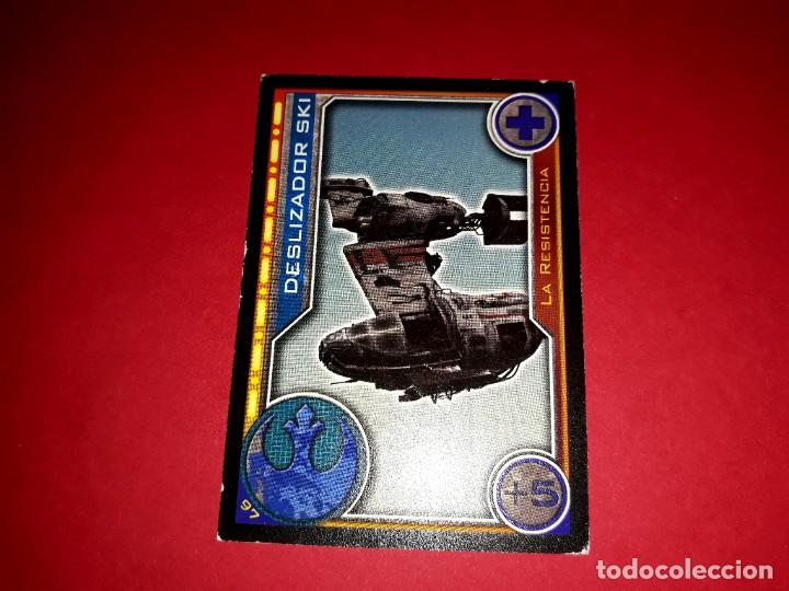 Trading Cards: Trading Cards Topps Star Wars Deslizador Ski