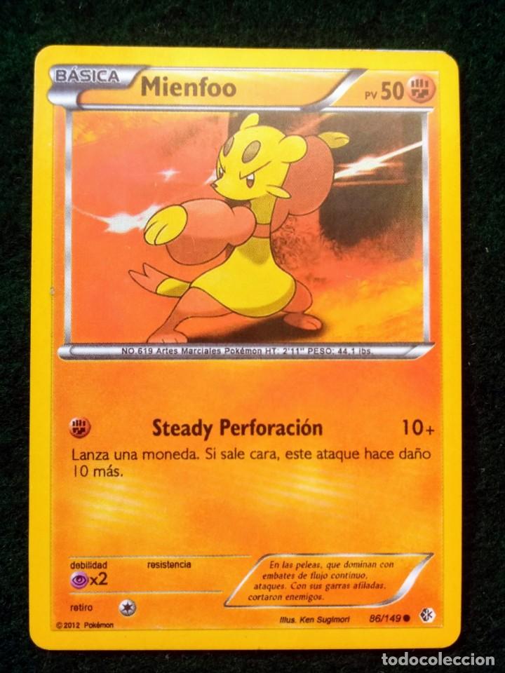 carta trading cards pokmon - 2012 - mienfoo 86 - Compra venta en  todocoleccion