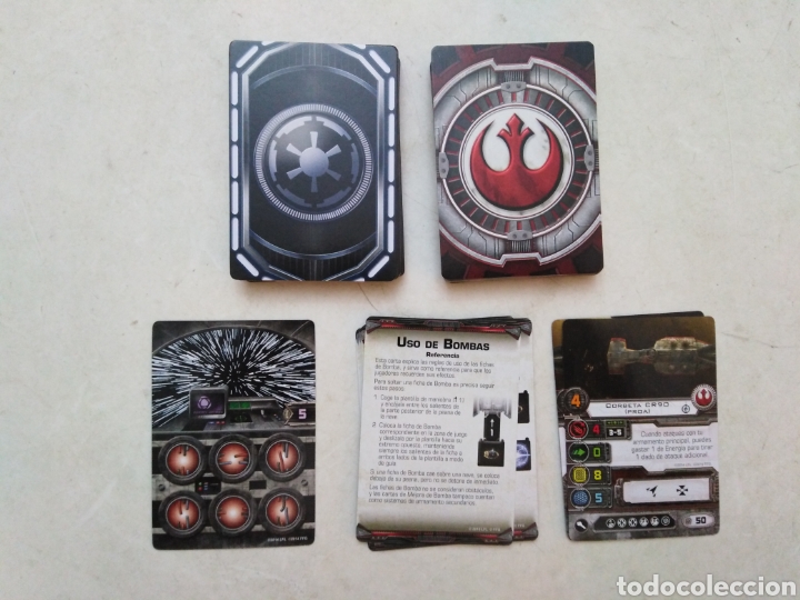 Trading Cards: Lote de 83 cartas star wars ( raras )