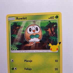 pokemon--25 aniversario macdonalds--n 7 rowle - Compra venta en todocoleccion pokemon--25 aniversario macdonalds--n 7 rowle - Compra venta en todocoleccion