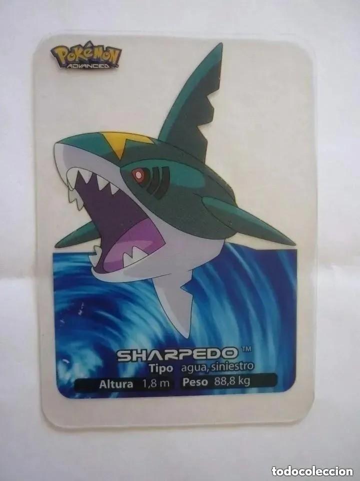 Trading cards: LAMINCARDS POK&Eacute;MON ADVANCED N&ordm; 079 SHARPEDO -ED. 2005 - Foto 1
