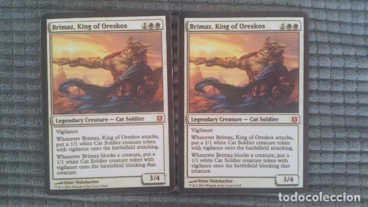 2x Proxy Brimaz king oreskos mtg