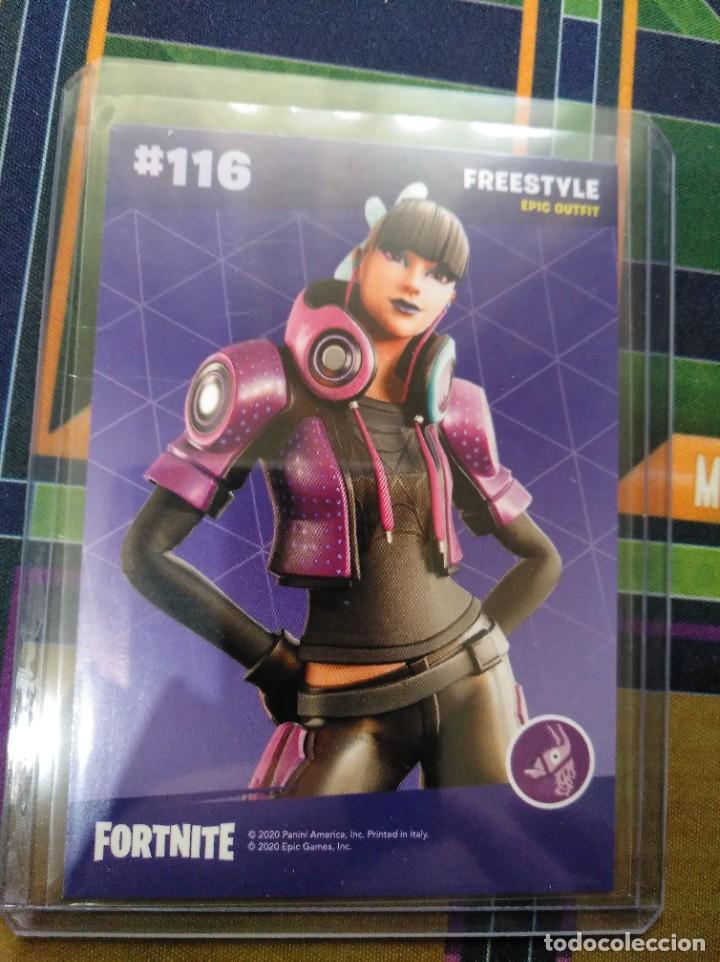 116 freestyle holo panini fortnite serie 2 - Buy Antique trading cards on  todocoleccion