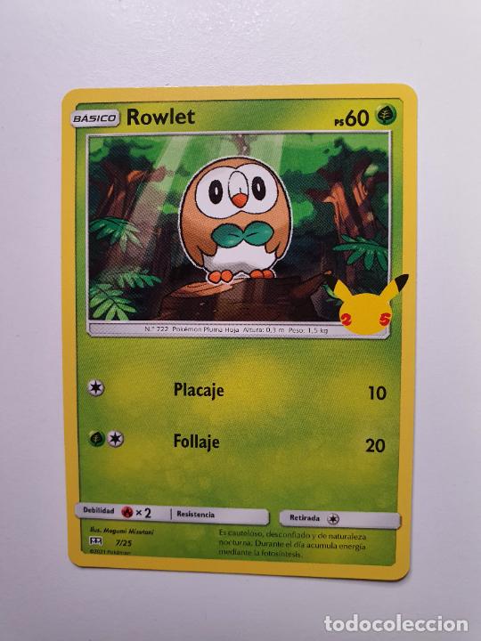 carta pokemon 25 aniversario - mcdonald's mcdon - Buy Antique trading cards  on todocoleccion