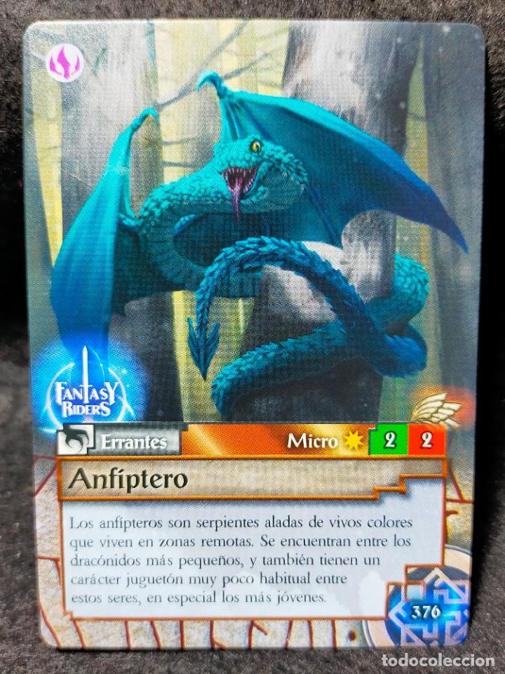 Trading cards: Fantasy Riders 3 n&deg; 376 Errantes Micro Anf&iacute;ptero - Foto 1