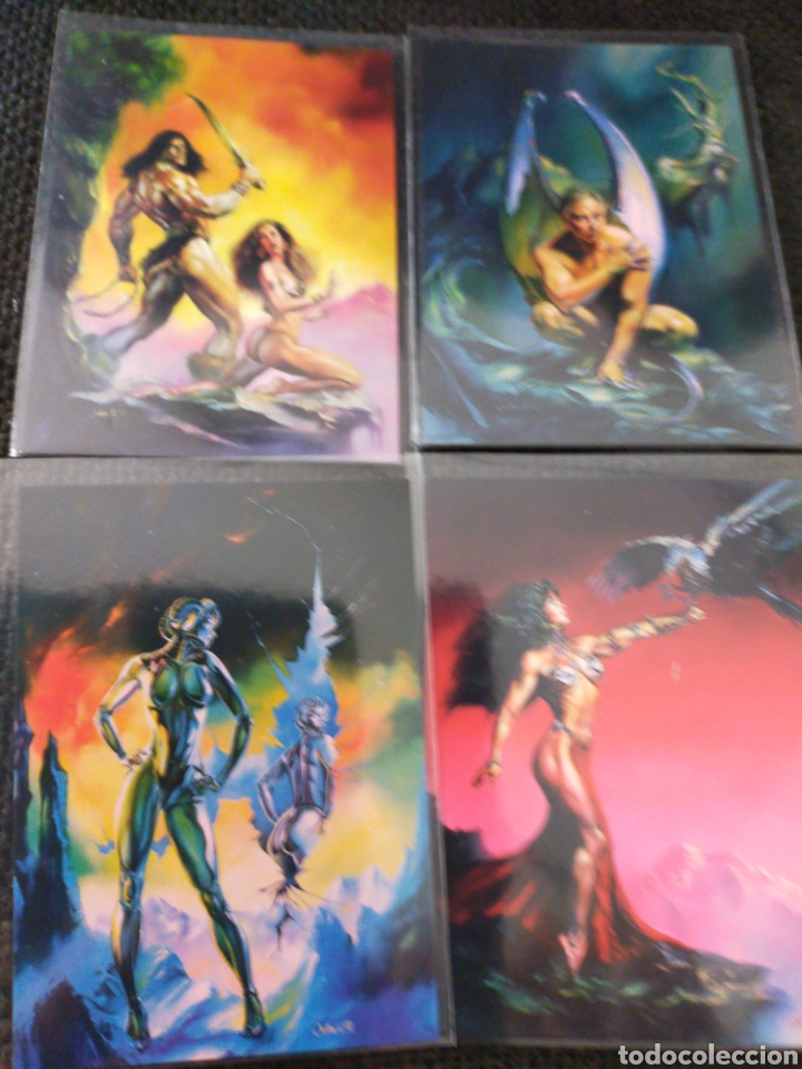 Trading Cards: COLECCI&Oacute;N COMPLETA 45 CROMOS CARDS TARJETAS JULIE BELL FANT&Aacute;STICO NUEVO PLASTIFICADAS INDIVIDUALMEN