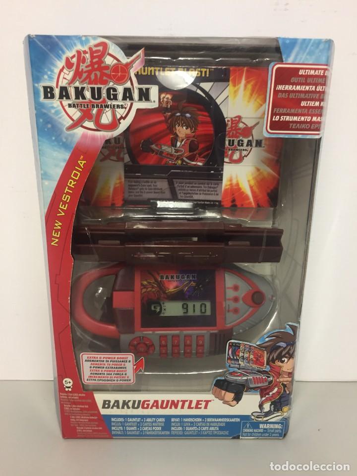 Trading cards: BAKUGAN BATTLE BRAWLERS BAKUGAUNTLET CON 3 CARTAS DE PODER - SPIN MASTER - Foto 1