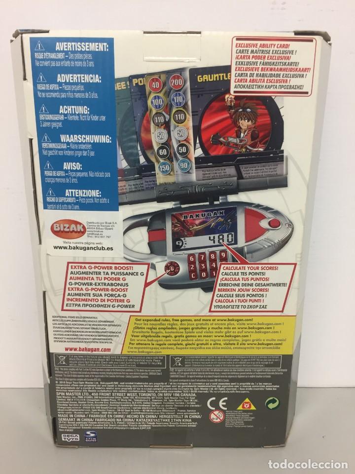 Trading cards: BAKUGAN BATTLE BRAWLERS BAKUGAUNTLET CON 3 CARTAS DE PODER - SPIN MASTER - Foto 2