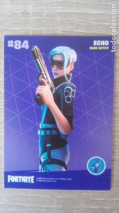 Sammelkarten: CARTA,TRADING CARD N&ordm; 84 ECHO-FORTNITE SERIES 2-EPIC GAMES-PANINI-A&Ntilde;O 2020.