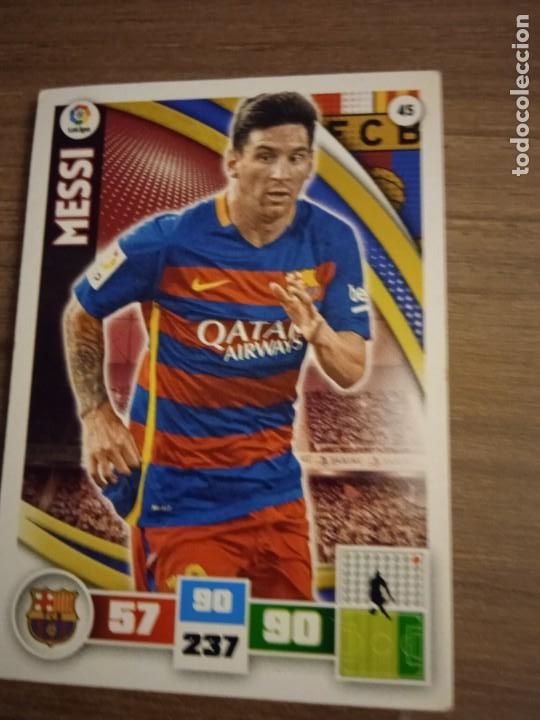 Trading cards: Adrenalyn 2015-16 Messi - Foto 1