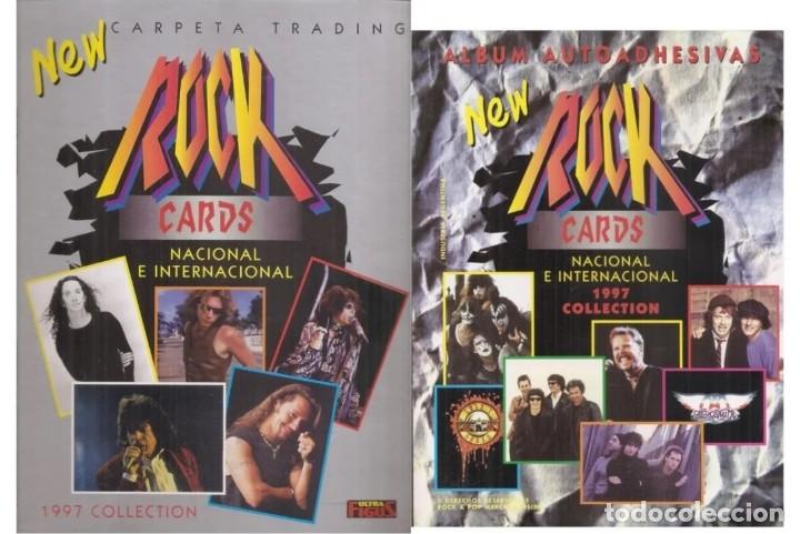 Trading cards: &Aacute;lbumes Completos - New Rock Cards - 1997 + Cromos y Trading Cards para completar + Env&iacute;o Gr&aacute;tis